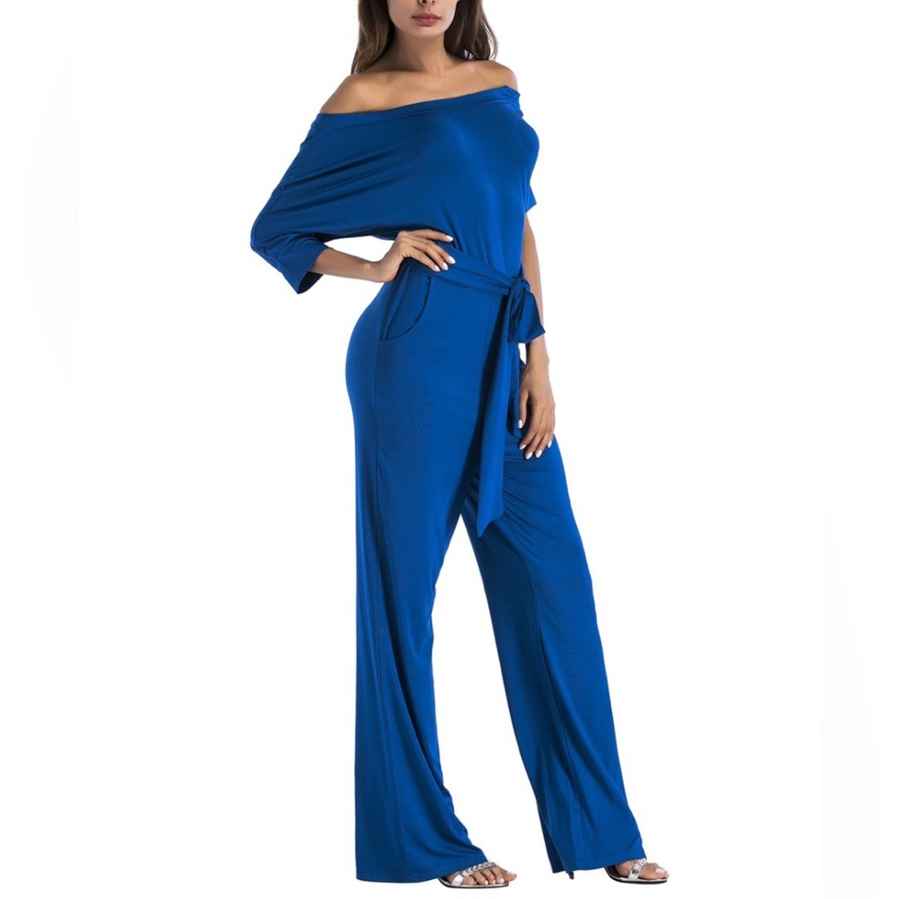 Fee Et Rit Royal Blue Medium Jumpsuit
